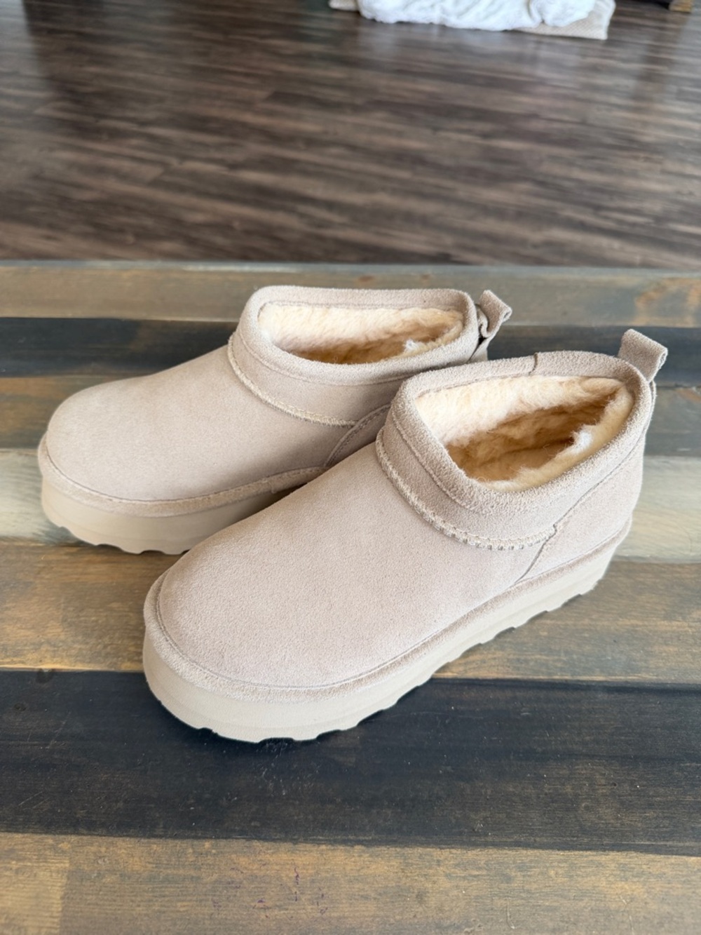 Brand New Bearpaw Fur Lined Boots